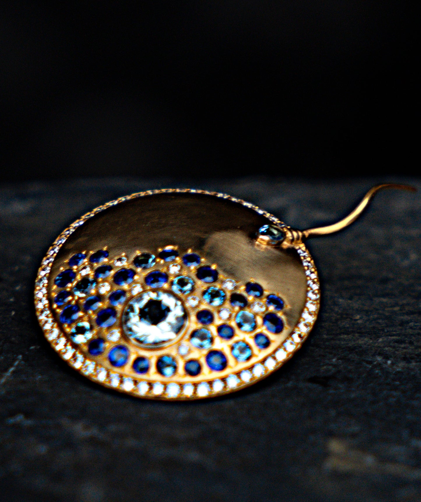 « THE ENCOUNTER » - Aquamarines Blue Sapphires Diamonds