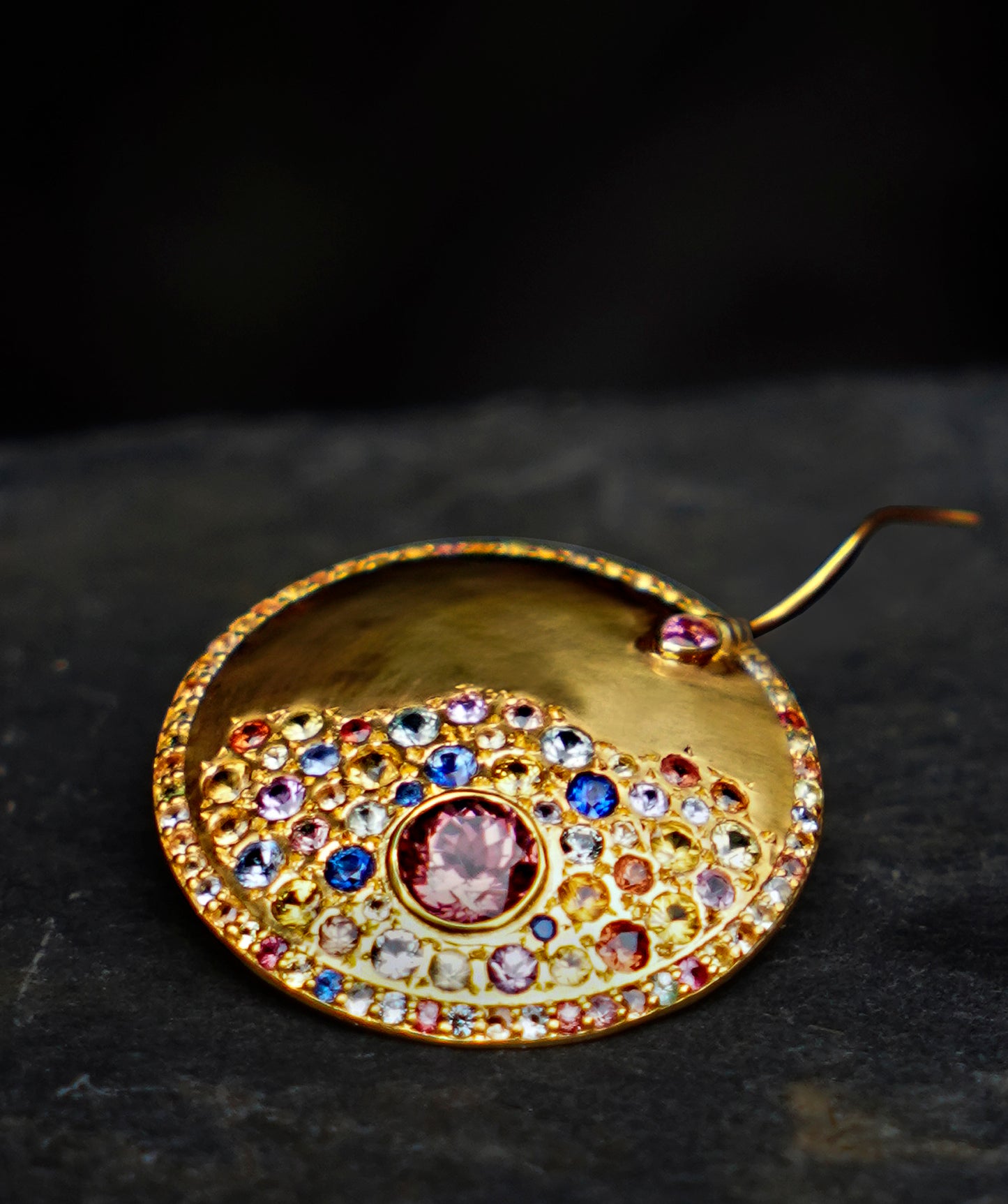 « THE ENCOUNTER » - Tanzanite Pink Tourmaline Sapphires